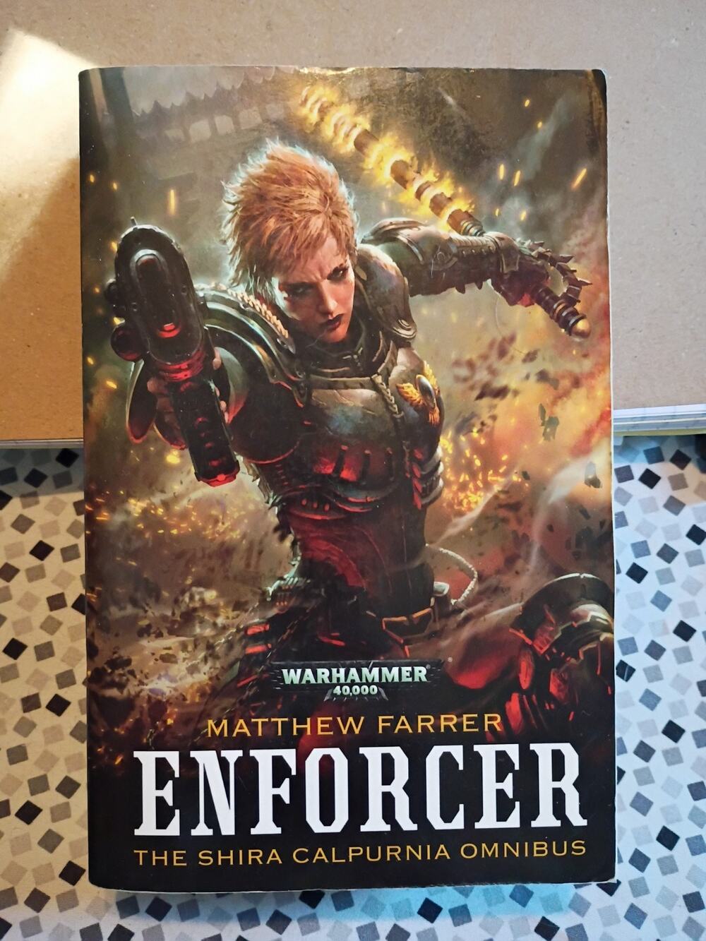 Enforcer by Matt Farrer 2010 PB Arbites Black Library Warhammer 40k Omnibus